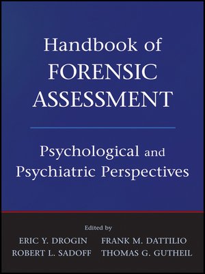 cover image of Handbook of Forensic Assessment